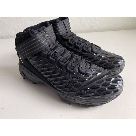 Nike Jordan Savage Pro 2 Shark Black Football Cleats CV1666-003 Men’s Sz 11.5 - Picture 3 of 10